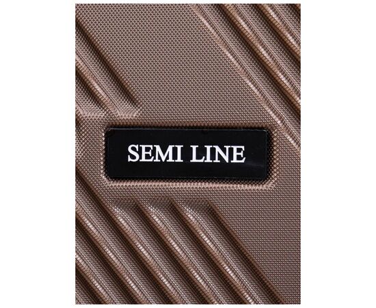 Чемодан Semi Line 20" S T5850-1 Brown (DAS303355), изображение 8 Чемодан Semi Line 20" S T5850-1 Brown (DAS303355), изображение 8