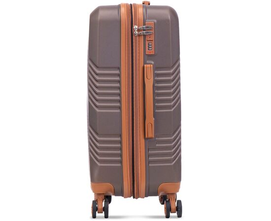 Чемодан Semi Line 24" M T5850-2 Brown (DAS303356), изображение 4 Чемодан Semi Line 24" M T5850-2 Brown (DAS303356), изображение 4