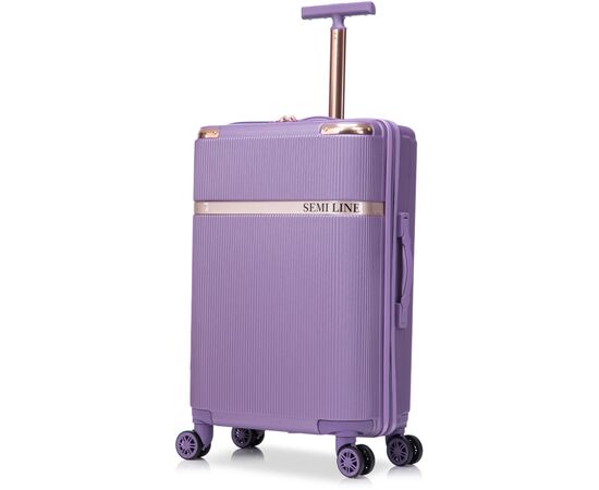 Чемодан Semi Line 24" M T5916-3 Purple (DAS303377), изображение 3 Чемодан Semi Line 24" M T5916-3 Purple (DAS303377), изображение 3