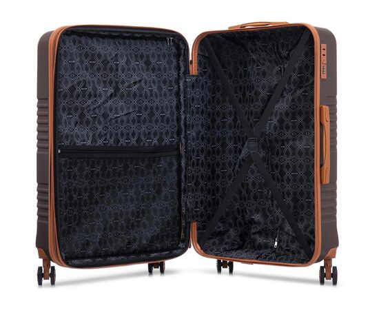 Чемодан Semi Line 28" L T5850-3 Brown (DAS303357), изображение 6 Чемодан Semi Line 28" L T5850-3 Brown (DAS303357), изображение 6