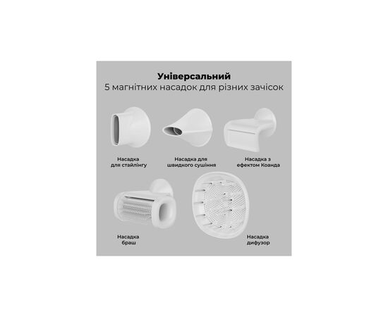Фен AENO HD5W (AHD0005W), изображение 9 Фен AENO HD5W (AHD0005W), изображение 9