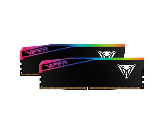 Модуль памяти для компьютера DDR5 64GB (2x32GB) 6400 MHz Viper Elite 5 Ultra RGB Patriot (VEUR564G6432K)