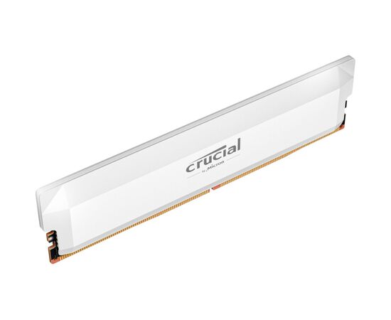 Модуль памяти для компьютера DDR5 16GB 6400 MHz Pro Overclocking White Micron (CP16G64C38U5W), изображение 2 Модуль памяти для компьютера DDR5 16GB 6400 MHz Pro Overclocking White Micron (CP16G64C38U5W), изображение 2