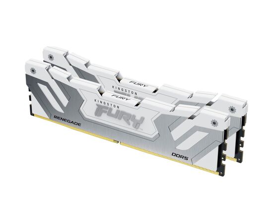 Модуль памяти для компьютера DDR5 48GB (2x24GB) 8800 MHz Renegade White/Silver Kingston Fury (ex.HyperX) (KF588CU42RWK2-48)