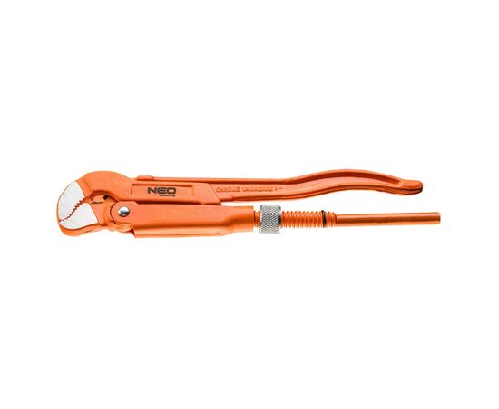 Ключ Neo Tools трубный, 45°, рабочий диапазон 0-26мм, 330мм (02-121)