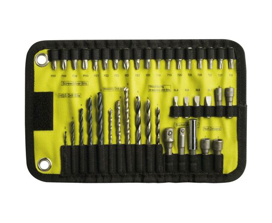 Набір свердл і біт Ryobi RAK40RM 40шт, чохол (5132002264)