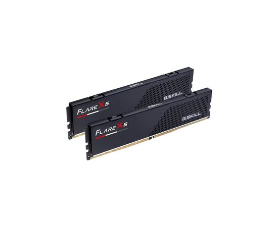 Модуль памяти для компьютера DDR5 32GB (2x16GB) 6400 MHz Flare X5 Matte Black G.Skill (F5-6400J3240G16GX2-FX5)
