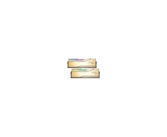 Модуль пам'яті для комп'ютера DDR5 32GB (2x16GB) 7200 MHz Trident Z5 Royal Gold G.Skill (F5-7200J3445G16GX2-TR5G)