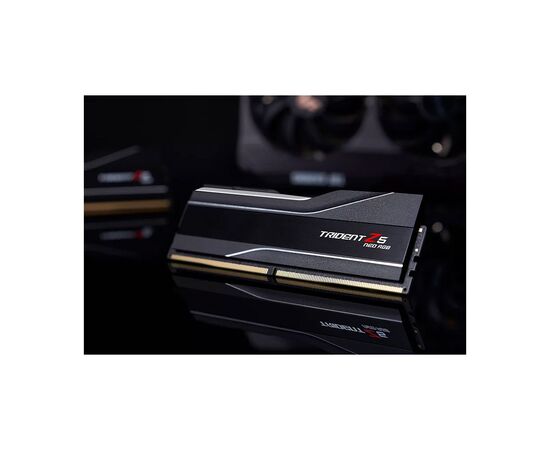 Модуль памяти для компьютера DDR5 48GB (2x24GB) 6000 MHz Trident Z5 Neo RGB Matte Black G.Skill (F5-6000J4048F24GX2-TZ5NR), изображение 5 Модуль памяти для компьютера DDR5 48GB (2x24GB) 6000 MHz Trident Z5 Neo RGB Matte Black G.Skill (F5-6000J4048F24GX2-TZ5NR), изображение 5