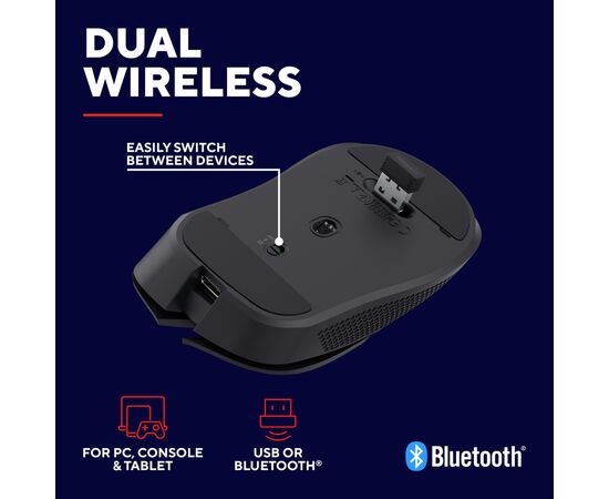 Мышка Trust GXT 931 Wireless Black (25330), изображение 12 Мышка Trust GXT 931 Wireless Black (25330), изображение 12