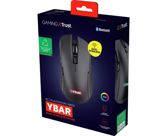Мышка Trust GXT 931 Wireless Black (25330), изображение 7 Мышка Trust GXT 931 Wireless Black (25330), изображение 7