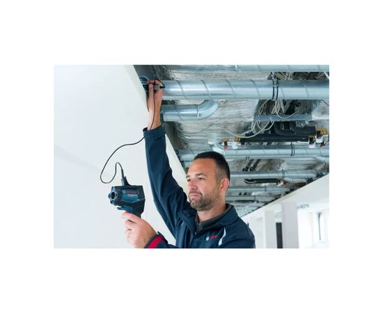 Пірометр Bosch Professional GIS 1000C, -40град. до +1000град., .0.2град., IP54, 0.54кг, кейс (0.601.083.301), зображення 4 Пірометр Bosch Professional GIS 1000C, -40град. до +1000град., .0.2град., IP54, 0.54кг, кейс (0.601.083.301), зображення 4