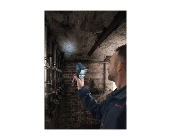 Пірометр Bosch Professional GIS 1000C, -40град. до +1000град., .0.2град., IP54, 0.54кг, кейс (0.601.083.301), зображення 6 Пірометр Bosch Professional GIS 1000C, -40град. до +1000град., .0.2град., IP54, 0.54кг, кейс (0.601.083.301), зображення 6