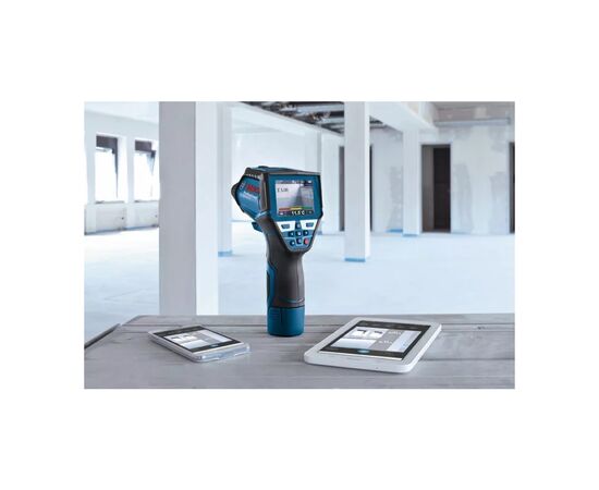 Пірометр Bosch Professional GIS 1000C, -40град. до +1000град., .0.2град., IP54, 0.54кг, кейс (0.601.083.301), зображення 8 Пірометр Bosch Professional GIS 1000C, -40град. до +1000град., .0.2град., IP54, 0.54кг, кейс (0.601.083.301), зображення 8