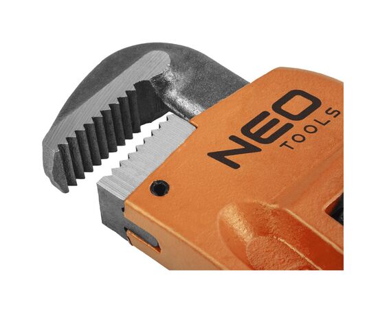 Ключ Neo Tools трубный Stillson, рабочий диапазон 0-100мм, 600мм (02-419), изображение 2