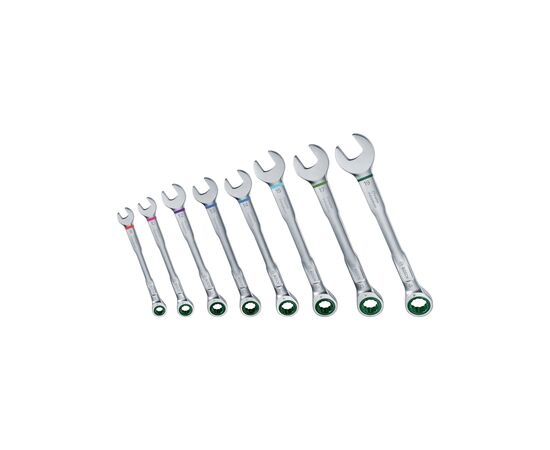 Ключ Bosch комбинированный, набор 8шт, 6-19мм (1.600.A02.7PS), изображение 4