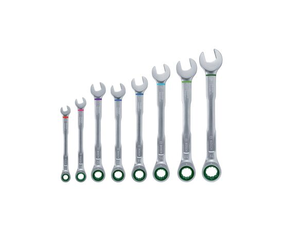 Ключ Bosch комбинированный, набор 8шт, 6-19мм (1.600.A02.7PS), изображение 5