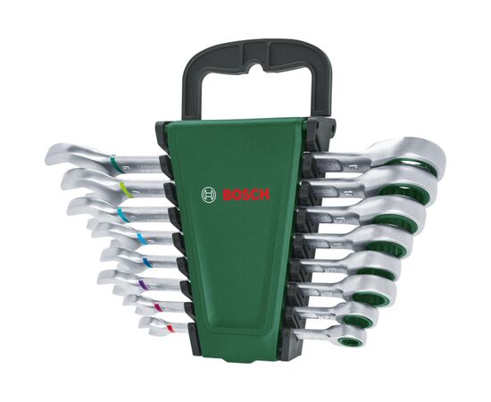 Ключ Bosch комбинированный, набор 8шт, 6-19мм (1.600.A02.7PS)