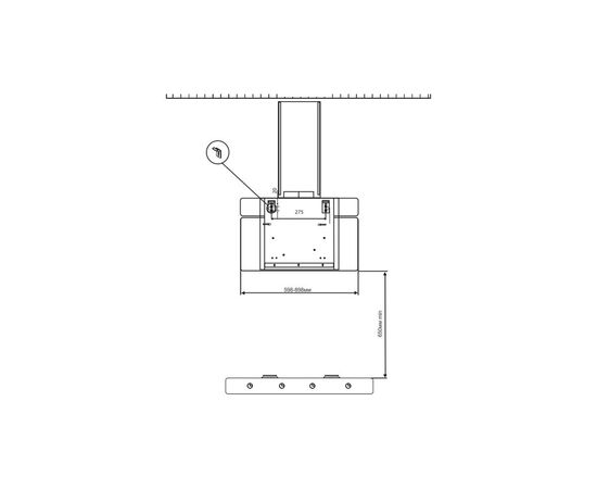 Вытяжка кухонная LUXELL DA6-832, изображение 10 Вытяжка кухонная LUXELL DA6-832, изображение 10