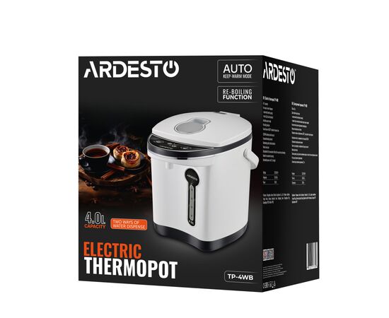 Электрочайник Ardesto TP-4WB, изображение 9 Электрочайник Ardesto TP-4WB, изображение 9