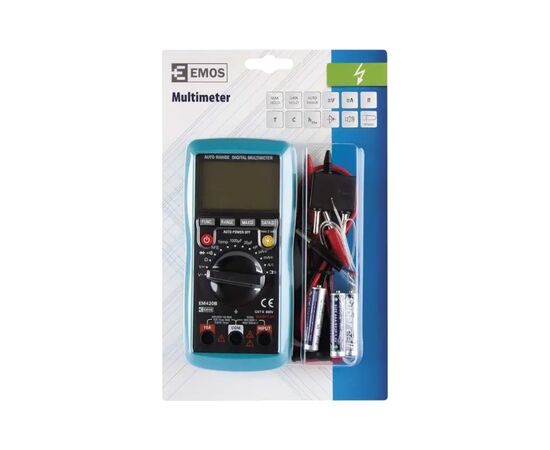Цифровий мультиметр EMOS M0420, зображення 4 Цифровий мультиметр EMOS M0420, зображення 4