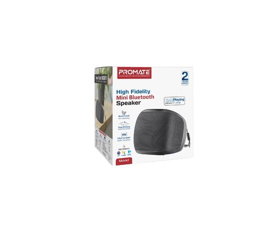 Акустическая система Promate Mood 5W Black (mood.black), изображение 8 Акустическая система Promate Mood 5W Black (mood.black), изображение 8