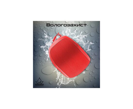 Акустическая система Promate Mood 5W Red (mood.red), изображение 7 Акустическая система Promate Mood 5W Red (mood.red), изображение 7