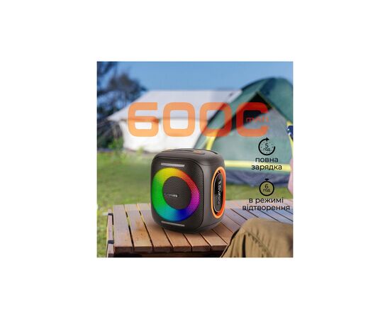 Акустическая система Promate Strike-40 40W Black (strike-40), изображение 3