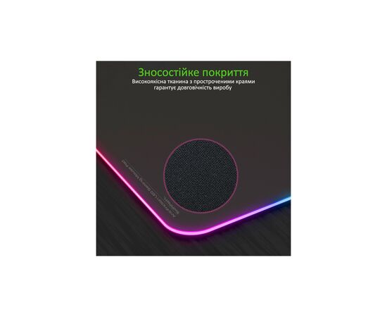Коврик для мышки Vertux SwiftPad-L Black (swiftpad-l.black), изображение 5 Коврик для мышки Vertux SwiftPad-L Black (swiftpad-l.black), изображение 5