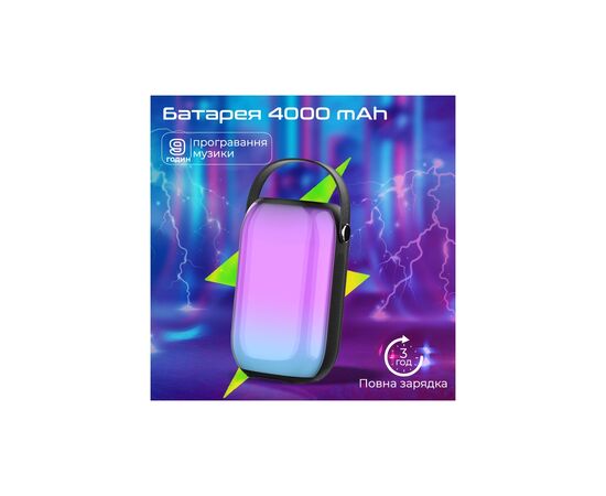 Акустическая система Promate Spectro-20 20W Black (spectro-20), изображение 5 Акустическая система Promate Spectro-20 20W Black (spectro-20), изображение 5