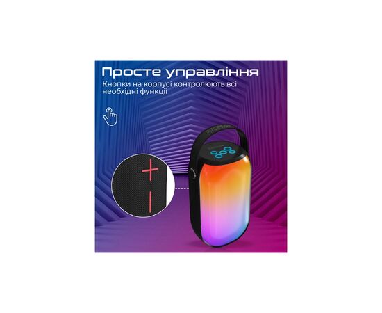 Акустическая система Promate Spectro-20 20W Black (spectro-20), изображение 8 Акустическая система Promate Spectro-20 20W Black (spectro-20), изображение 8