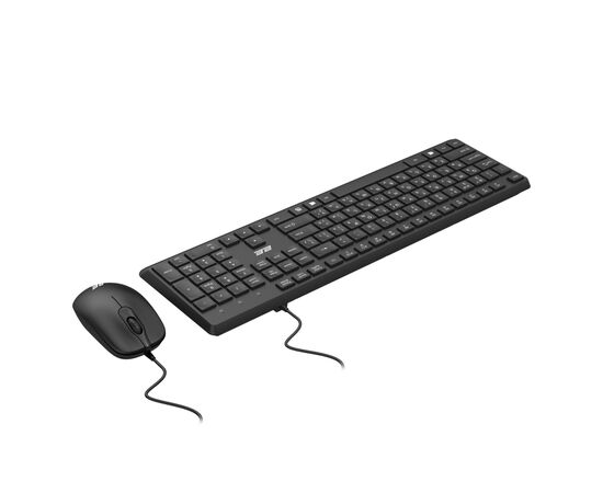 Комплект 2E MK405 USB UA Black (2E-MK405UBK), зображення 3 Комплект 2E MK405 USB UA Black (2E-MK405UBK), зображення 3