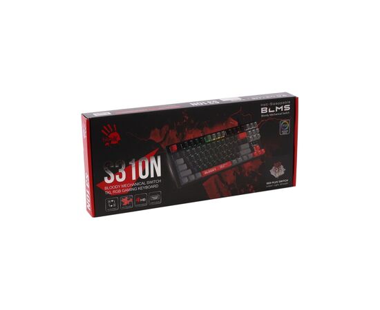 Клавиатура A4Tech Bloody S310N USB Energy Red (4711421000598), изображение 6 Клавиатура A4Tech Bloody S310N USB Energy Red (4711421000598), изображение 6