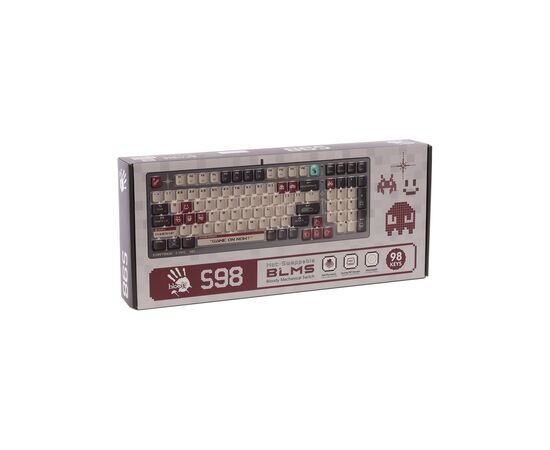 Клавіатура A4Tech Bloody S98 USB Pixels Red (4711421001120), зображення 4 Клавіатура A4Tech Bloody S98 USB Pixels Red (4711421001120), зображення 4