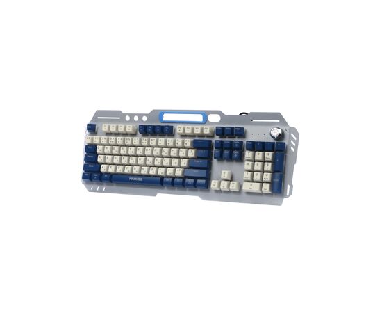 Клавиатура Maxxter KBG-RGB-01-UA RGB USB Metal (KBG-RGB-01-UA), изображение 3 Клавиатура Maxxter KBG-RGB-01-UA RGB USB Metal (KBG-RGB-01-UA), изображение 3