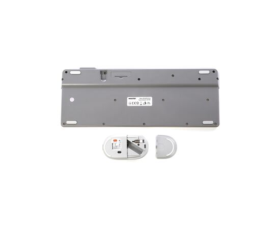 Комплект Maxxter KMS-WCM-03G-UA Wireless Gray/White (KMS-WCM-03G-UA), зображення 4 Комплект Maxxter KMS-WCM-03G-UA Wireless Gray/White (KMS-WCM-03G-UA), зображення 4