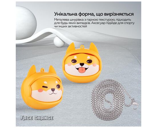 Наушники XoKo G05-face changing TWS Yellow (G05-YEL), изображение 4 Наушники XoKo G05-face changing TWS Yellow (G05-YEL), изображение 4