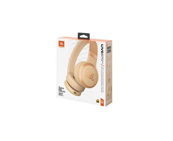 Наушники JBL Live 670 NC Sand (JBLLIVE670NCSAT), изображение 11 Наушники JBL Live 670 NC Sand (JBLLIVE670NCSAT), изображение 11