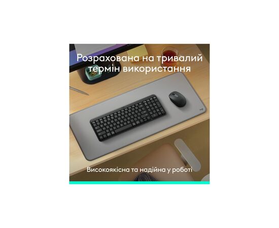Клавиатура Logitech K250 Bluetooth/Wireless UA Graphite (920-013822), изображение 3 Клавиатура Logitech K250 Bluetooth/Wireless UA Graphite (920-013822), изображение 3