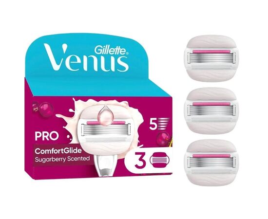 Змінні касети Gillette Venus Comfortglide Olay Sugarberry 3 шт. (8700216674164)