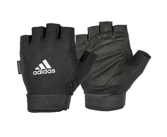 Перчатки для фитнеса Adidas Essential Adjustable Gloves ADGB-12423 чорний S (885652014977)