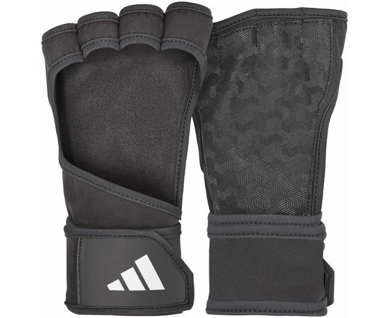 Рукавички для фітнесу Adidas Open Back Training Gloves ADGB-15062 чорний M (885652026253)