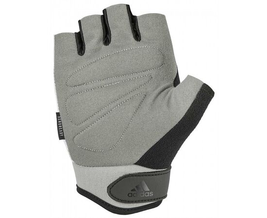 Рукавички для фітнесу Adidas Performance Women's Gloves ADGB-13254 білий, сірий M (885652019071), зображення 2 Рукавички для фітнесу Adidas Performance Women's Gloves ADGB-13254 білий, сірий M (885652019071), зображення 2