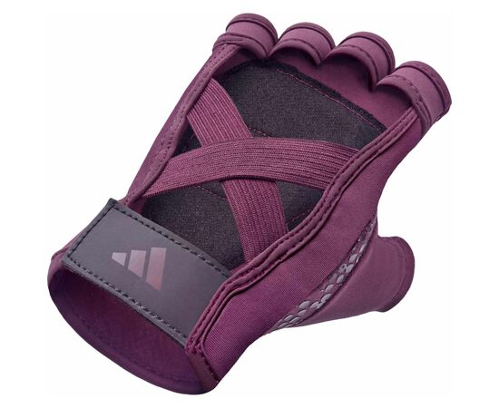 Рукавички для фітнесу Adidas Women's Training Gloves ADGB-15023 фіолетовий L (885652026109), зображення 2 Рукавички для фітнесу Adidas Women's Training Gloves ADGB-15023 фіолетовий L (885652026109), зображення 2