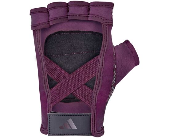 Рукавички для фітнесу Adidas Women's Training Gloves ADGB-15023 фіолетовий M (885652026093), зображення 4 Рукавички для фітнесу Adidas Women's Training Gloves ADGB-15023 фіолетовий M (885652026093), зображення 4