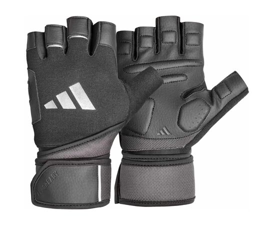 Перчатки для фитнеса Adidas Wrist Wrap Training Gloves ADGB-15053 чорний L (885652026222)