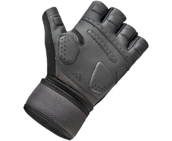 Перчатки для фитнеса Adidas Wrist Wrap Training Gloves ADGB-15050 чорний XS (885652028745), изображение 4 Перчатки для фитнеса Adidas Wrist Wrap Training Gloves ADGB-15050 чорний XS (885652028745), изображение 4