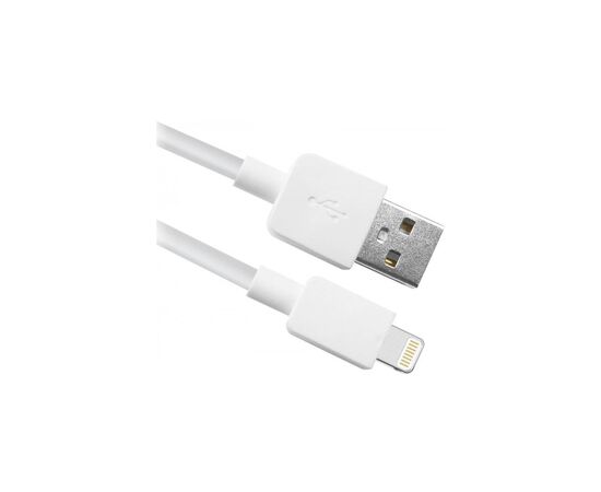 Дата кабель USB 2.0 AM to Lightning 1.0m white Defender (87496)
