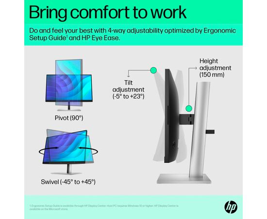 Монитор HP E22 G5 (6N4E8AA), изображение 5 Монитор HP E22 G5 (6N4E8AA), изображение 5
