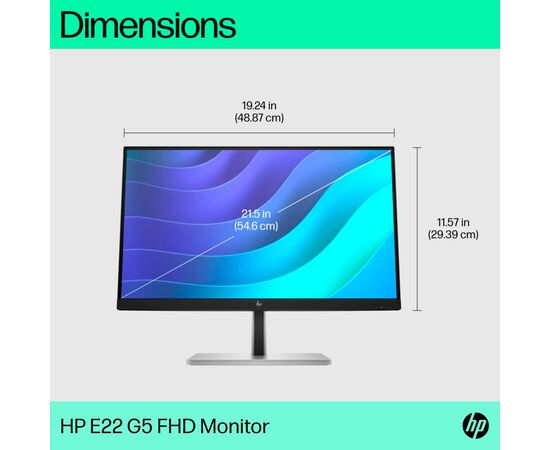 Монитор HP E22 G5 (6N4E8AA), изображение 7 Монитор HP E22 G5 (6N4E8AA), изображение 7